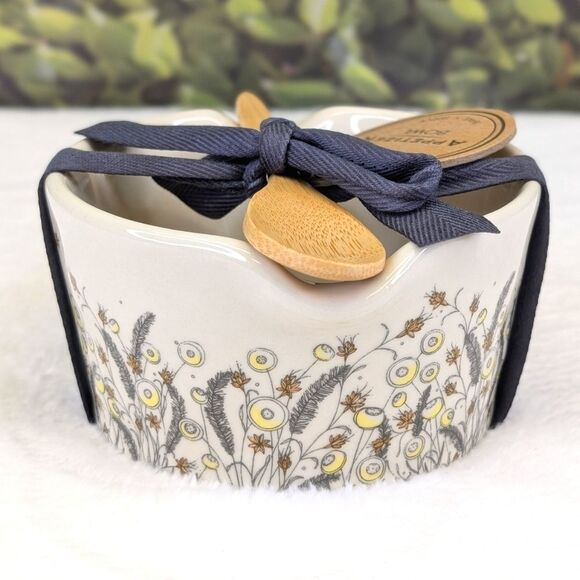 NWT Demdaco 'Enjoy Every Moment' Appetizer Bowl with Spoon - Picture 8 of 12